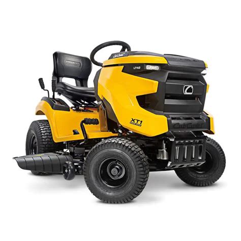 There are some problems that you may find while using Cub cadet lt1042. . Cub cadet intellipower problems